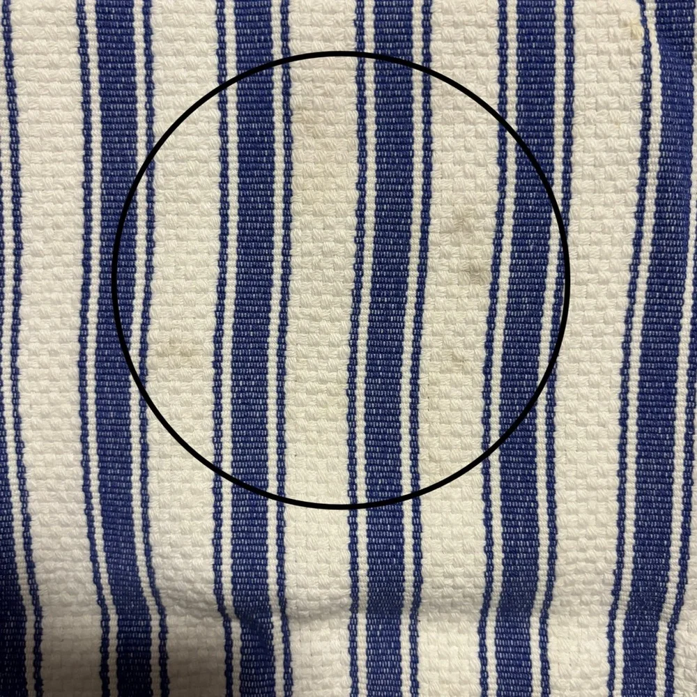 Williams & Sonoma Cotton Dish Towel & 1 from Austria Blue & White LG Like New